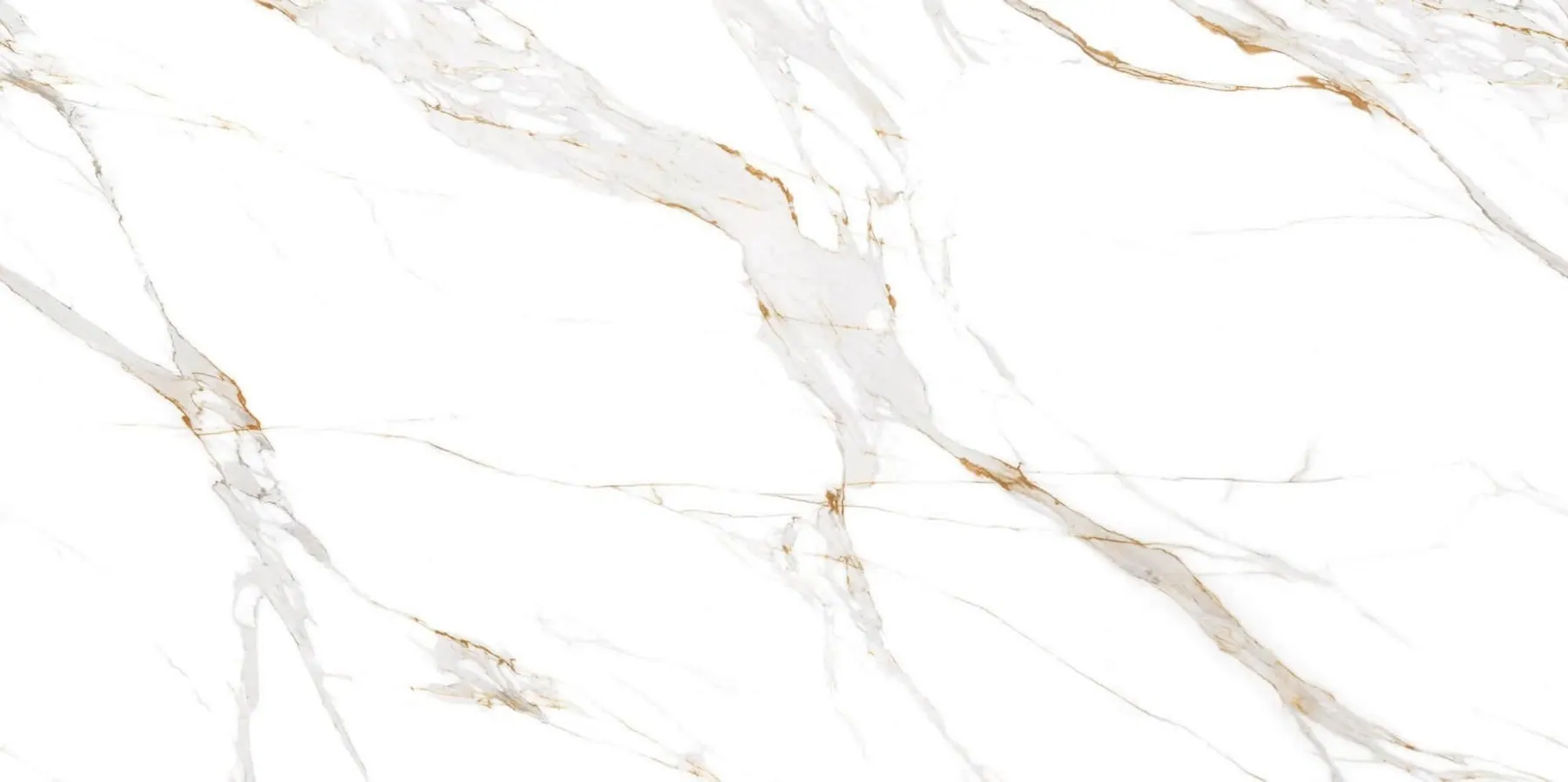 Calacatta Oro sintered stone surface pattern by SINTLIN